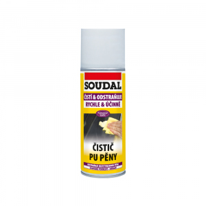 SOUDAL ČISTIČ PU PĚNY 150ML