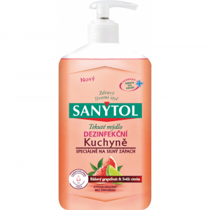 Sanytol Grapefruit & Svěží citrón dezinfekční mýdlo, 250 ml