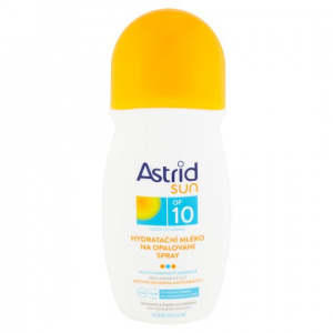 Astrid Sun OF 10 hydratační mléko na opalování ve spreji, 200 ml