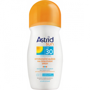 Astrid Sun OF 30 hydratační mléko na opalování, sprej, 200 ml