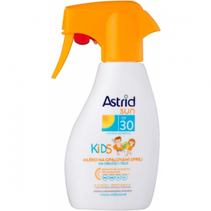 Astrid Sun Kids OF 30 dětské mléko na opalování ve spreji, 200 ml