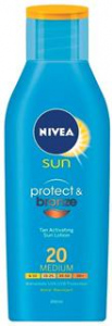 Nivea Sun Protect & Bronze Sun Lotion SPF 20 200ml