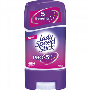 Lady Speed Stick Pro 5v1 tuhý antiperspirant, 65 g