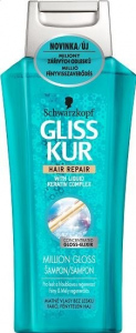 Schwarzkopf Gliss Kur Million Gloss regenerační šampon, 250 ml