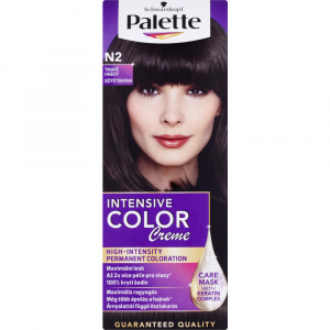 Schwarzkopf Palette Intensive Color Creme, barva na vlasy, N2 tmavě hnědá, 50 ml