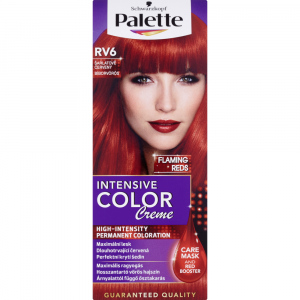 Schwarzkopf Palette Intensive Color Creme, barva na vlasy, RV6 (7-887) šarlatově červená, 50 ml