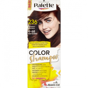Schwarzkopf Palette Color Shampoo barva na vlasy 236/4-68 kaštanová, 50 ml