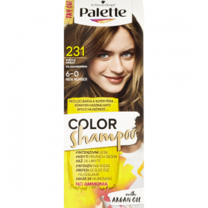 Schwarzkopf Palette Color Shampoo barva na vlasy 231/6-0 světle hnědá, 50 ml