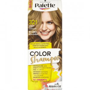 Schwarzkopf Palette Color Shampoo barva na vlasy 321/8-00 středně plavá, 50 ml