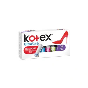 Kotex UltraSorb Mini tampony, 16 ks