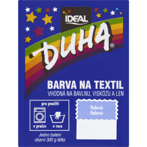 IDEAL DUHA Barva na textil 15 g fialová