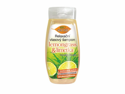 Bio Bione lemongrass and limetka Relaxační vlasový šampon 260ml