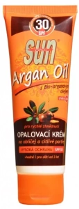 Sun Vivaco Opalovací krém s arganovým olejem SPF30 tuba 125 ml