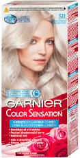 Garnier Color Sensation permanentní barva na vlasy - S11 oslnivá stříbrná