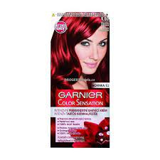 Garnier Color Sensation permanentní barva na vlasy - 6.60 intenzivní rubínová