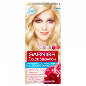 Garnier Color Sensation permanentní barva na vlasy - 111 stříbrná ultra blond