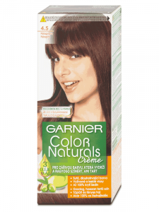 Garnier Color Naturals Creme barva na vlasy, odstín mahagonová 4.5