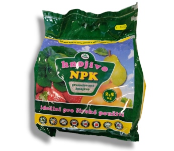 Biom hnojivo NPK 2,5 kg