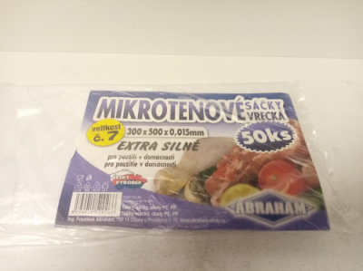 Mikrotenové sáčky extra silné 50 ks ,30x50