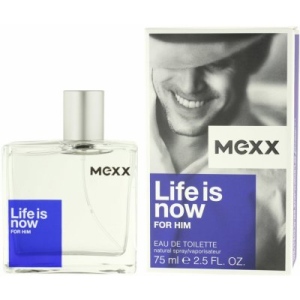 Mexx toaletní voda  Life is Now for him  , 75 ml