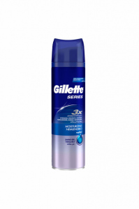Gillette Series Moisturising gel na holení, 200 ml