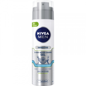 NIVEA MEN Sensitive gel na holení 3denní strniště 200 ml