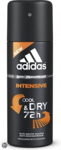 Pánský antiperspirant ADIDAS Intensive Cool & Dry 72H Spray 150 ml