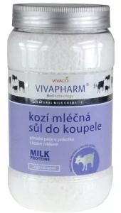 VIVAPHARM Kozí mléčná sůl do koupele 1,2 kg