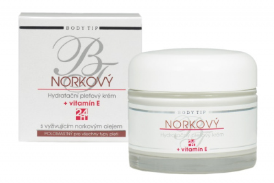 BODY TIP hydratační plěťový krém norkový 50 ml