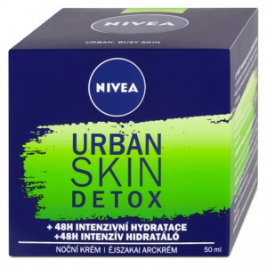 NIVEA Noční krém Urban skin detox 50 ML