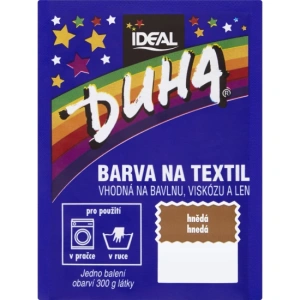 IDEAL DUHA Barva na textil 15 g hnědá