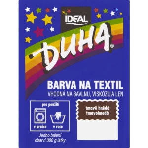 IDEAL DUHA Barva na textil 15 g tmavě hnědá