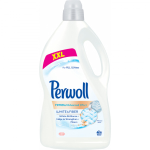 Perwoll White & Fiber prací gel na bílé, 60 praní, 3,6 l