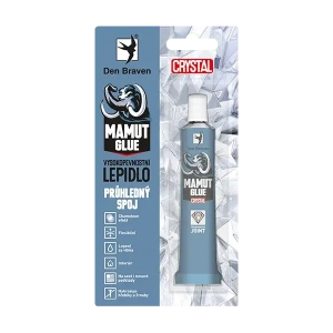 Den Braven Mamut Glue Crystal univerzální montážní lepidlo, transparentní, 25 ml