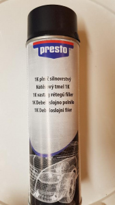 PRESTO 1K SILNOVRSTVÝ PLNIČ ČERNÝ 500 ml