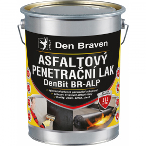 Den Braven DenBit BR-ALP asfaltový penetrační lak, 4,5 kg