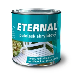 ETERNAL POLOLESK AKRYLÁTOVÝ 8017 TMAVĚ HNĚDÁ 0,35KG