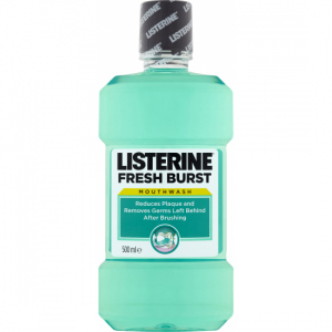 Listerine Fresh Burst ústní voda, 500 ml