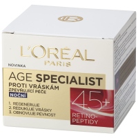 L'Oréal Age Specialist 45+ noční krém, 50 ml