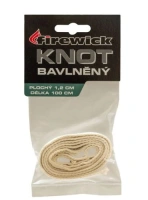 KNOT BAVLNENY PLOCHY 1,2CM DELKA 100CM
