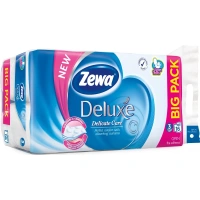 Zewa Deluxe Delicate Care 3vrstvý toaletní papír, 16 rolí