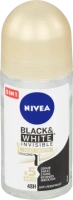 Nivea Black & White Invisible Silky Smooth kuličkový antiperspirant, 50 ml