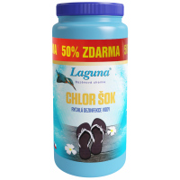 LAGUNA CHLOR ŠOK DEZINFEKCE + 50% ZDARMA 1,5 KG