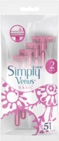 Gillette Venus Simply Venus 2 Jednorázové holítko 5 ks