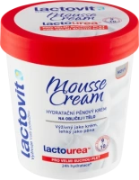 lactovit  Mousse Cream hydratační pěnový krém na obličej i tělo, 250 ml