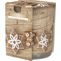 aura GingerBread vonná svíčka ve skle perníčky, 100 g