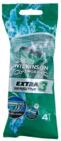 Wilkinson Sword Extra3 Sensitive - Jednorázový holicí strojek 4 ks
