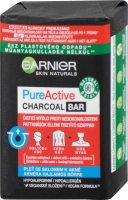 Garnier Skin Naturals Pure Active Charcoal Bar tuhé čisticí pleťové mýdlo 100 g