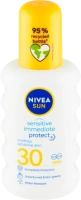 NIVEA SUN Sensitive sprej na opalování OF30, 200 ml