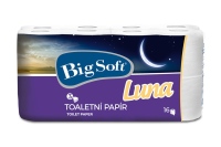 Big Soft toaletní papír LUNA , 3vrstvý , 16ks